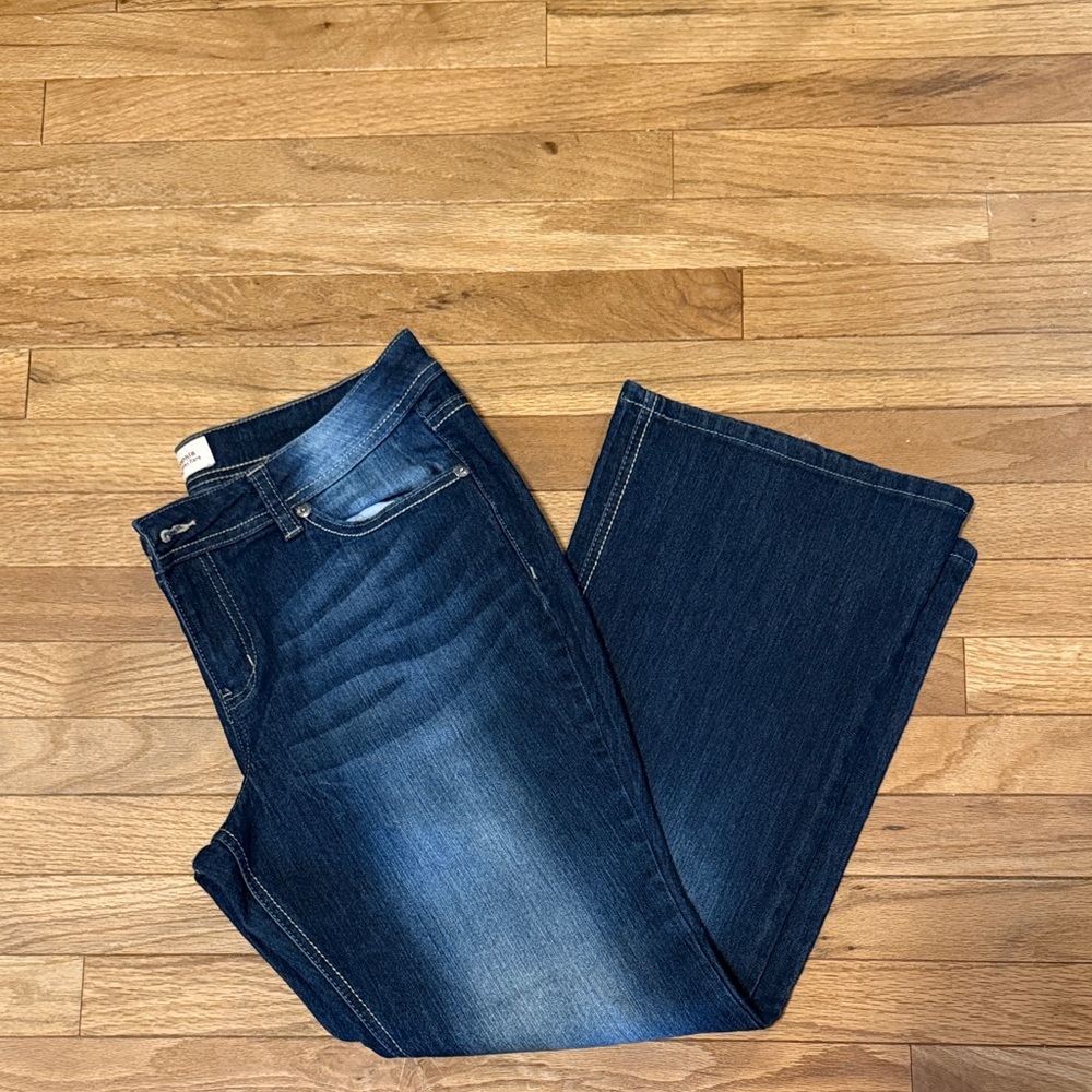 LEI Dark Blue Flare Jeans